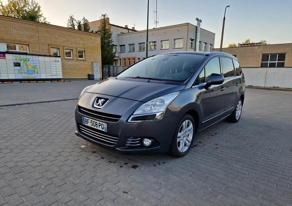 Peugeot 5008 cena 21999 przebieg: 250963, rok produkcji 2010 z Augustów małe 211